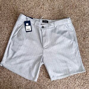 NWT American Heritage Men's Classic Gray Flat Front Shorts size large NEW